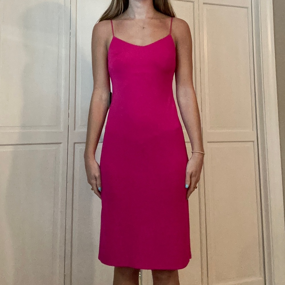 Spaghetti strap midi dress